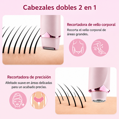 Afeitadora 2 en 1 Femenina